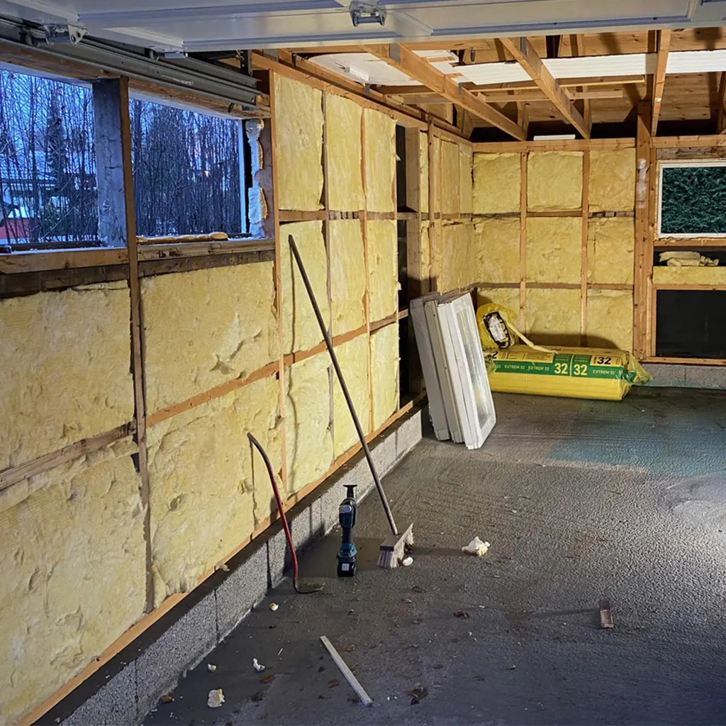 Lufttetting og etterisolering – riktig oppbygging