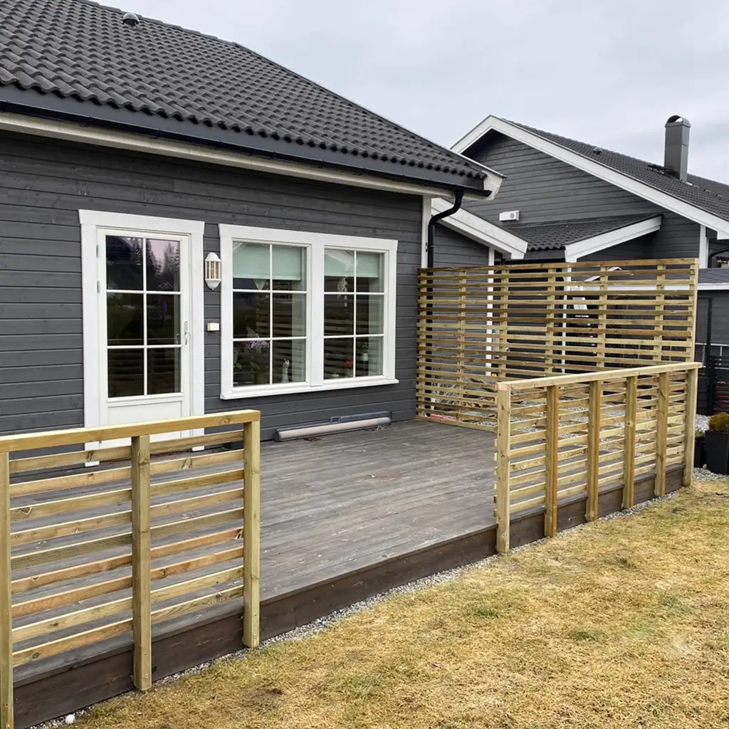 Bygge terrasse med solid fundament og riktig forarbeid